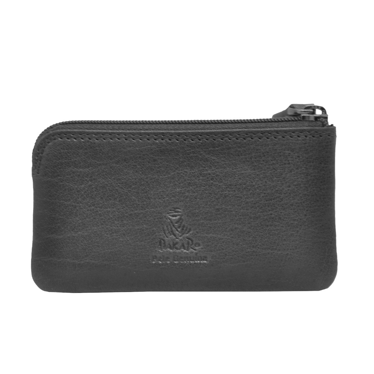 Bolsa Porta Chaves Pele Genuína DKB1316 em Preto 2