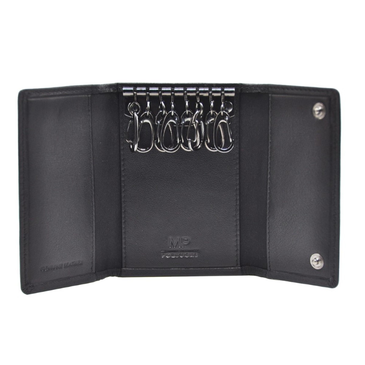 Carteira Porta-Chaves MP DIAMANTE B250022 em Preto 4
