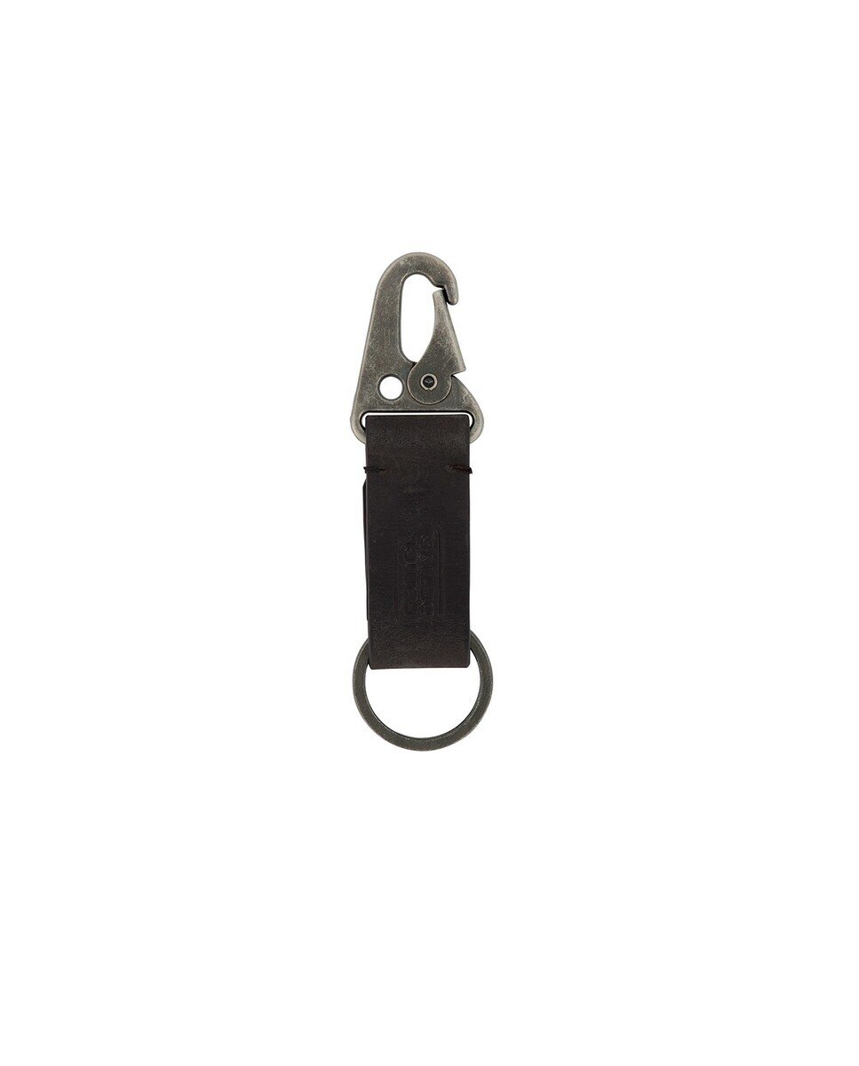 Porta Chaves c/ mosquetão Camel Active pele preto 2