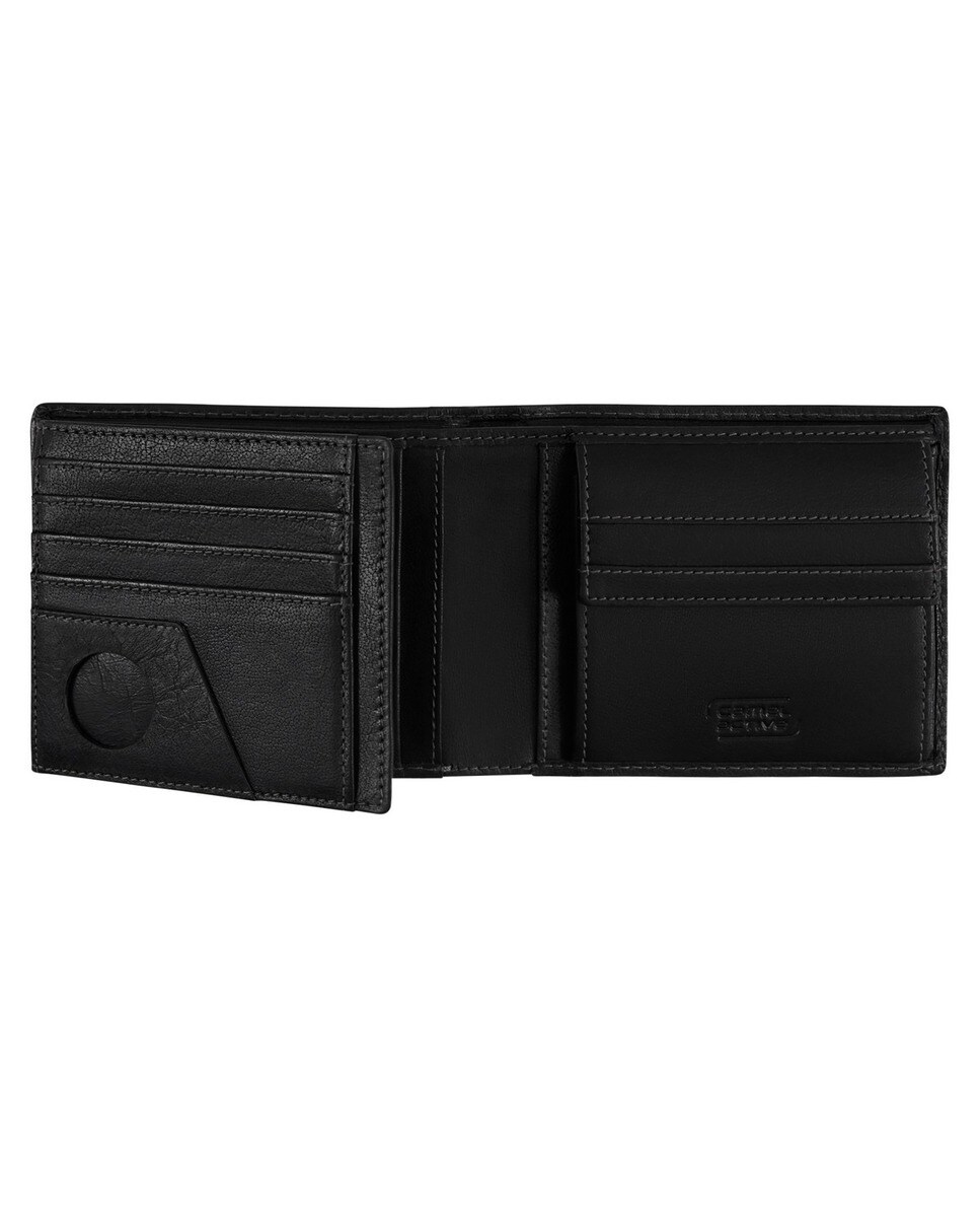 Carteira Camel Active tradicional Linha Field em pele c/ RFID Preto-4