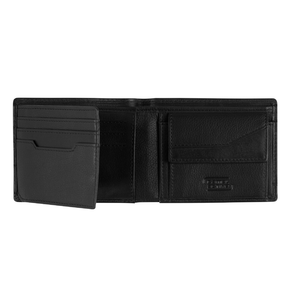 Porta Notas Tradicional Linha Stone Pequeno - Preto Preto-3
