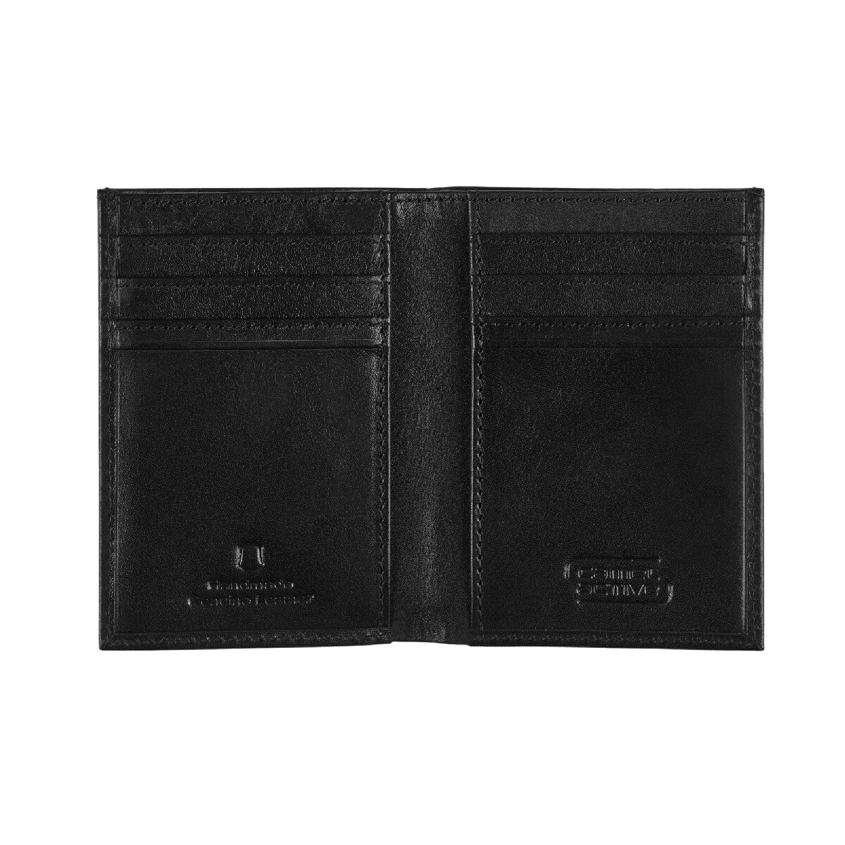 Porta Notas ao Alto Cartões e Notas Linha Wood - Preto Preto-3