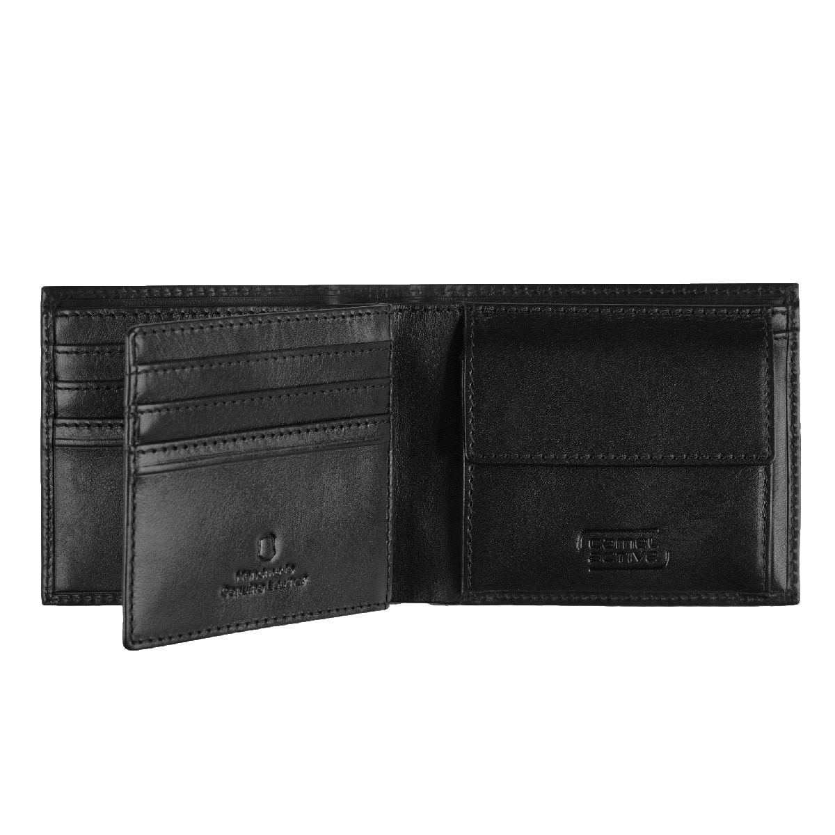 Porta Notas Tradicional Linha Wood Pequeno Preto-3
