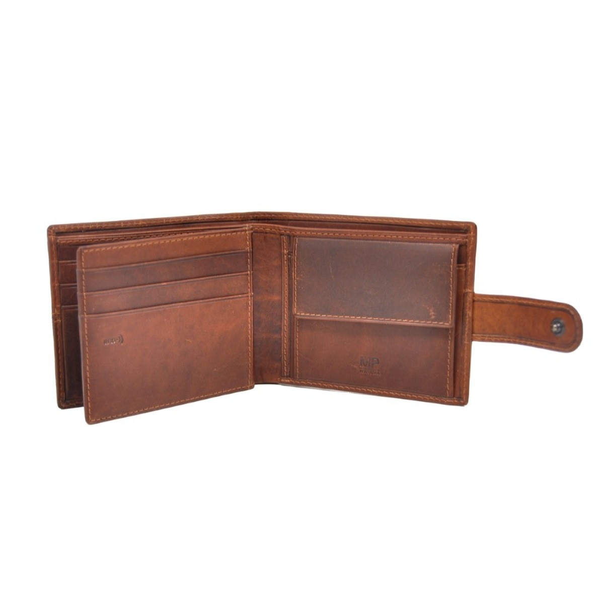 Carteira MP FREEDOM B240032R em Cognac 4