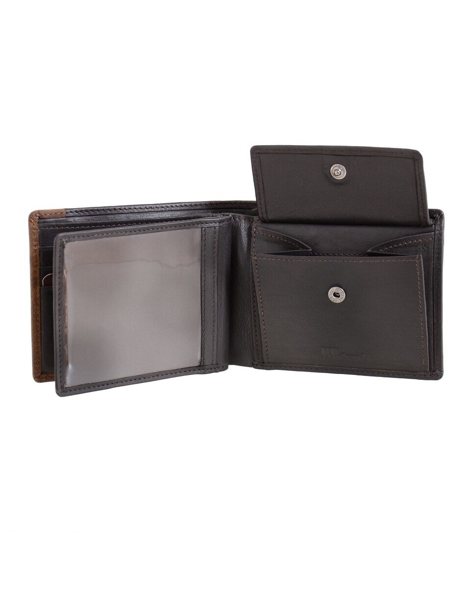Carteira de Homem MPTravel em pele by Marta Ponti - Preto 4