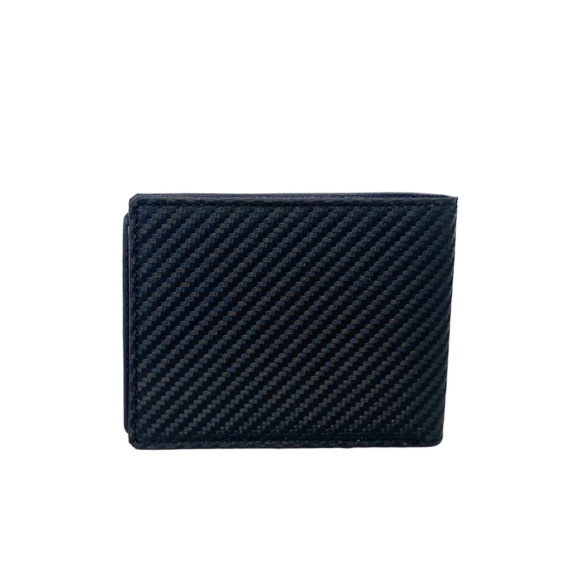 Carteira em Pele Genuína MP Carbono B570002R em Preto/Verde 2