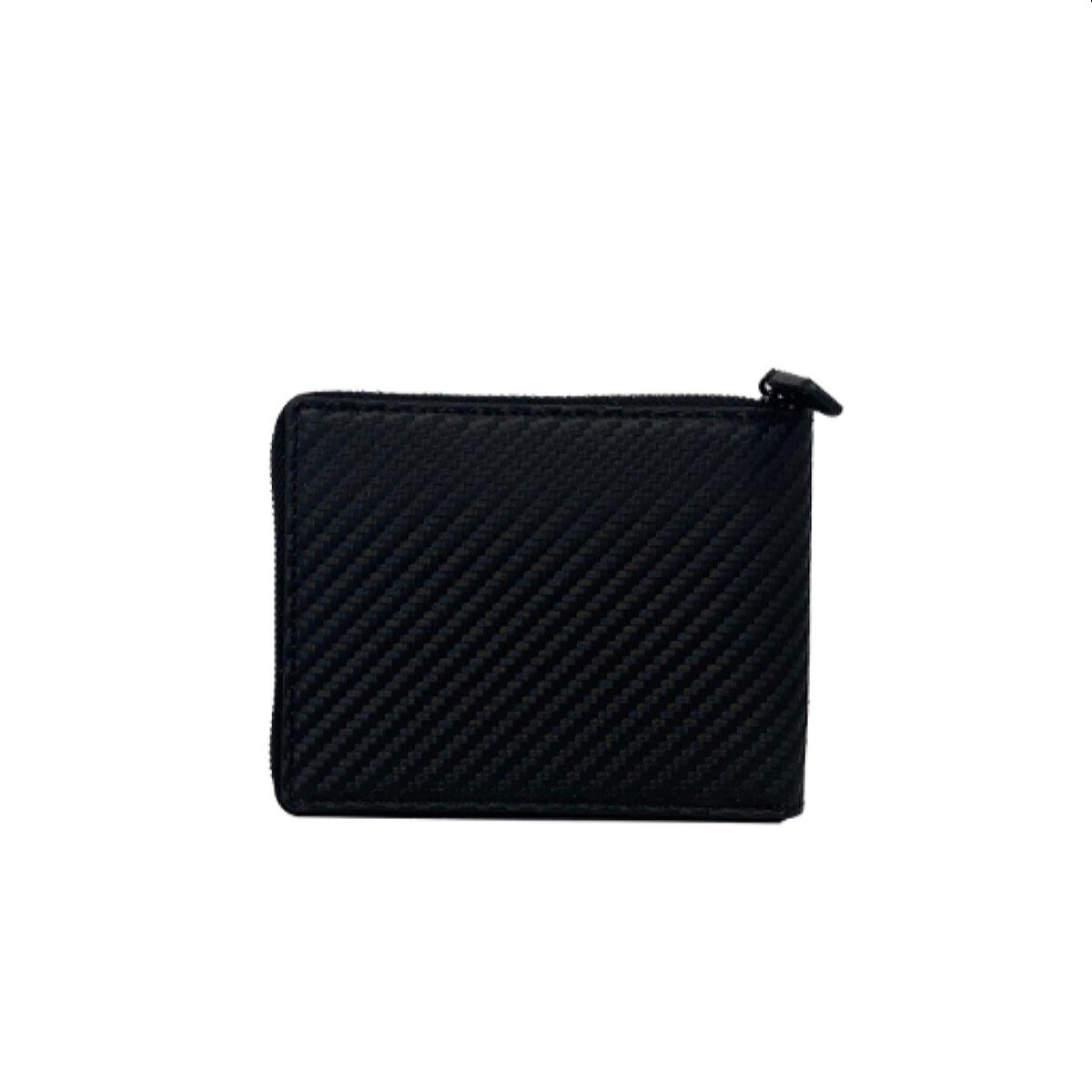 Carteira em Pele Genuína MP Carbono B570008R em Preto/Azul 4