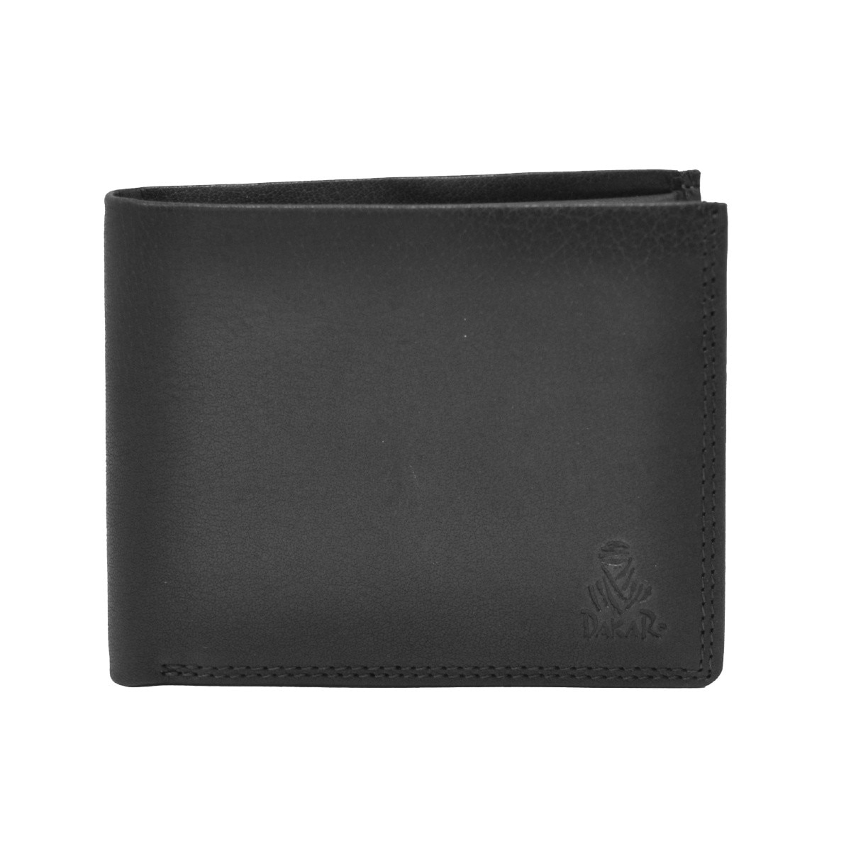 Americano 3C/Moedas em Pele Genuína DAKAR WILD DKB1301R em Preto 1
