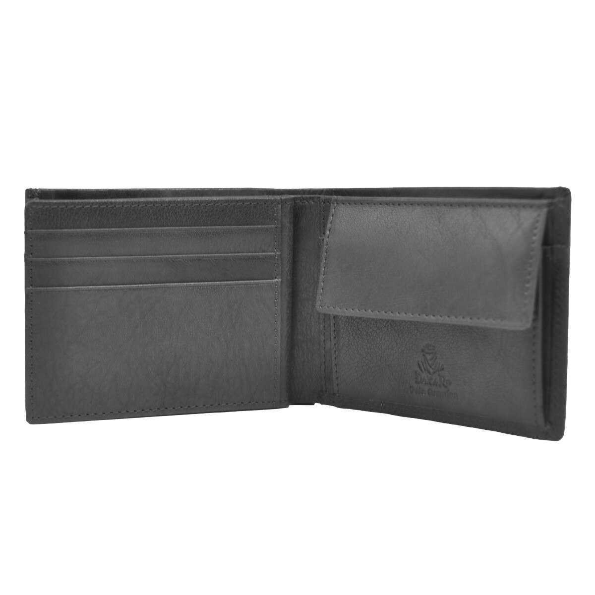 Americano 9C/Moedas em Pele Genuína DAKAR WILD DKB13018R em Preto 4