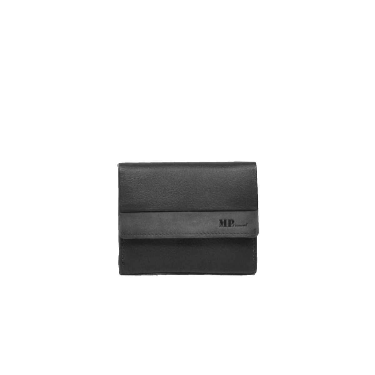 Carteira MP Travel 172 Marta Ponti em pele preta com bloqueio RFID 1