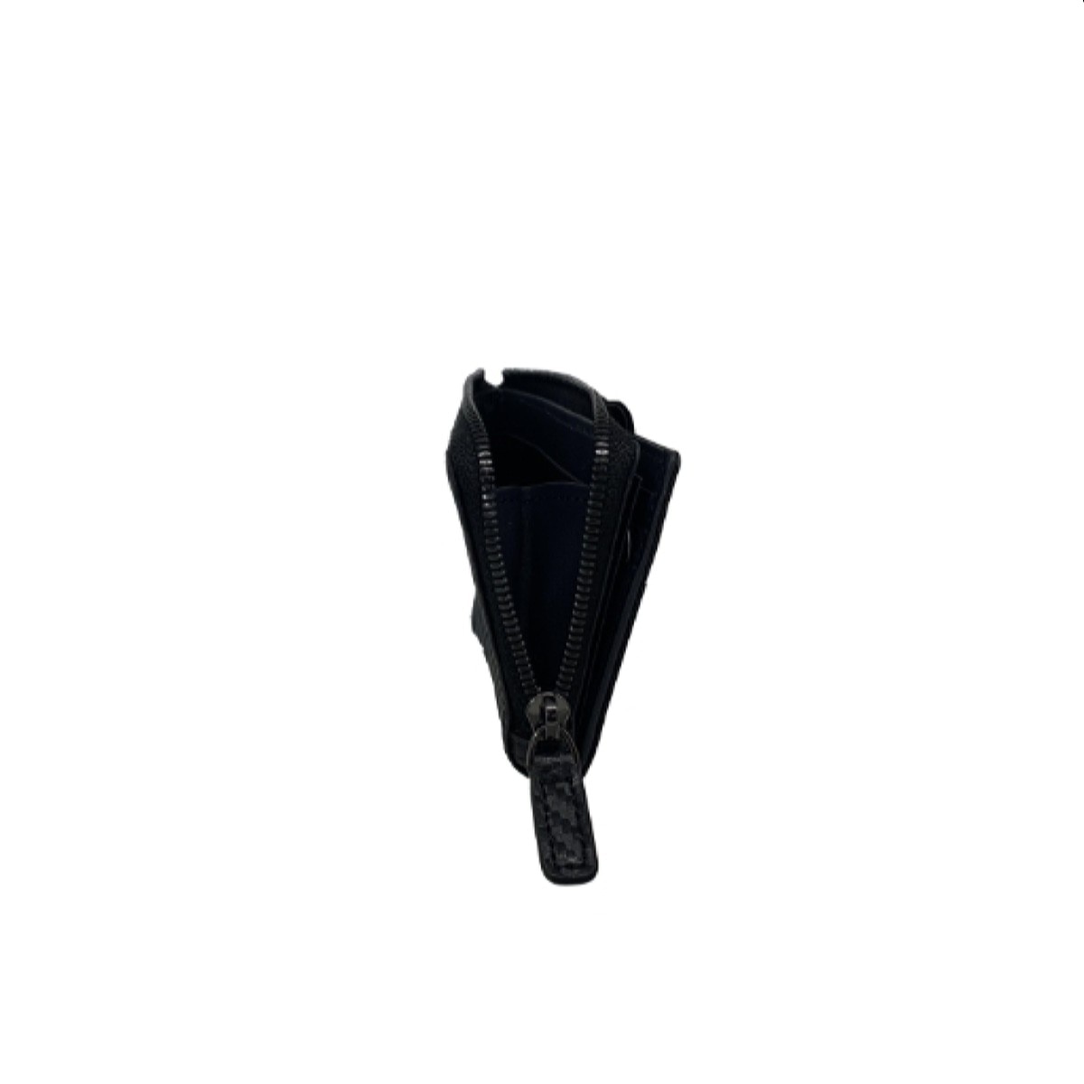 Carteira em Pele Genuína MP Carbono B570007R em Preto/Azul 3