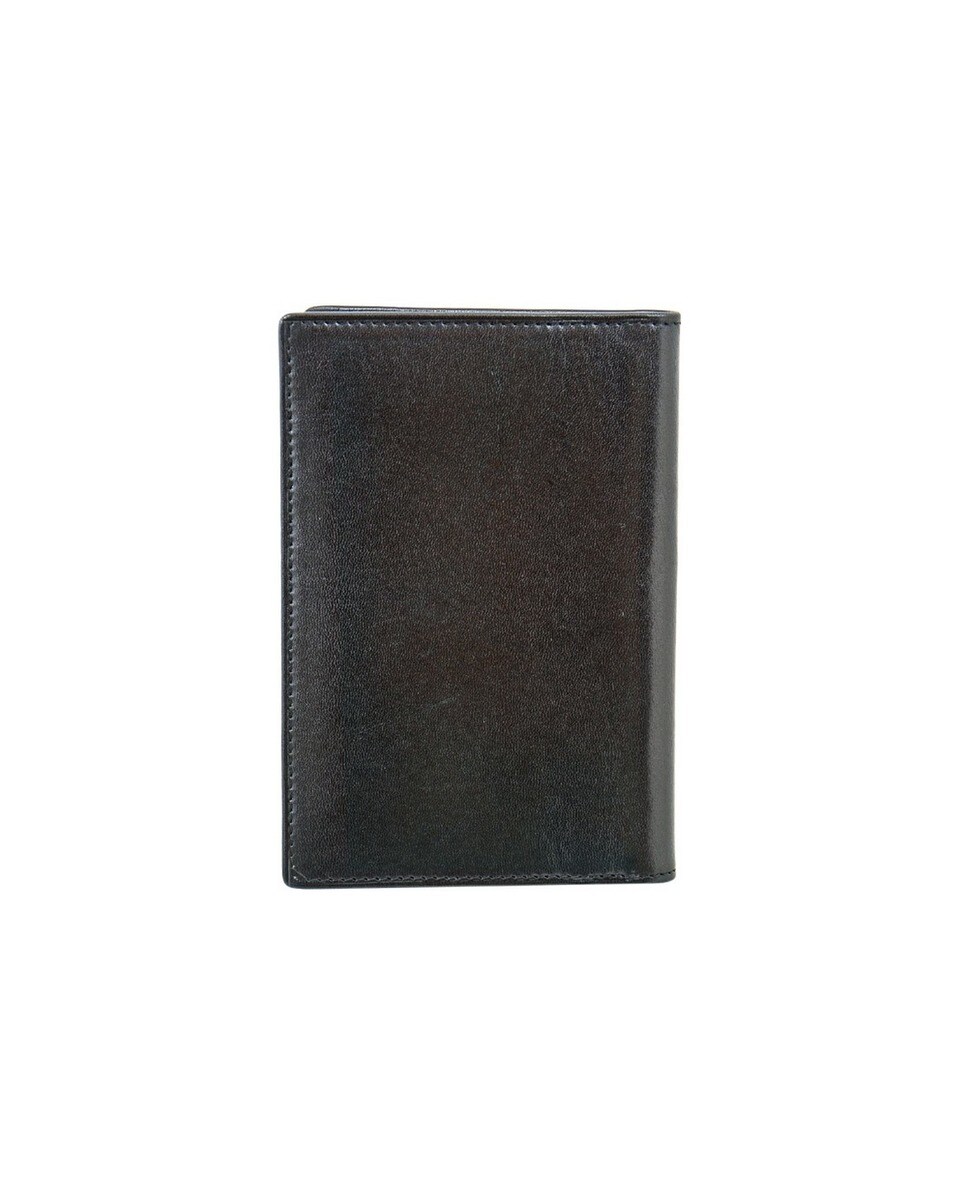 Carteira Passaporte Tagus em pele by Marta Ponti - Preto 2