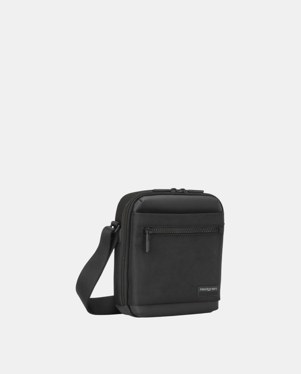 Imagem 0 de Bolsa de Cruzar Vertical em Preto 7" RFID HEDGREN App HNXT02