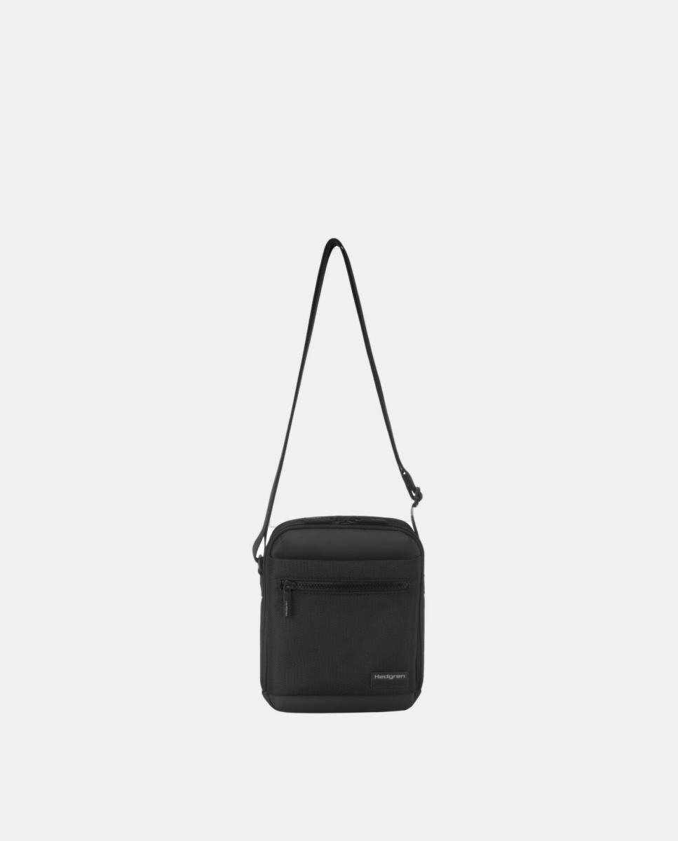 Bolsa de Cruzar Vertical em Preto 7" RFID HEDGREN App HNXT02 Preto-5