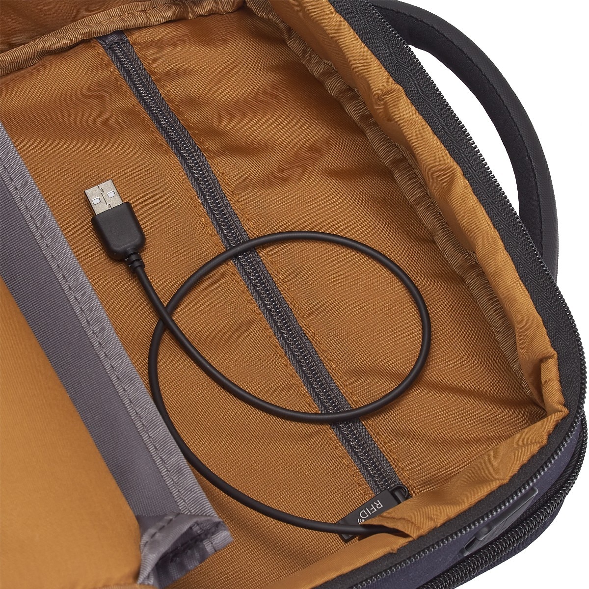 Mochila de Homem 14,1'' DRIVE Hedgren com tecnologia RFID em azul Azul-7