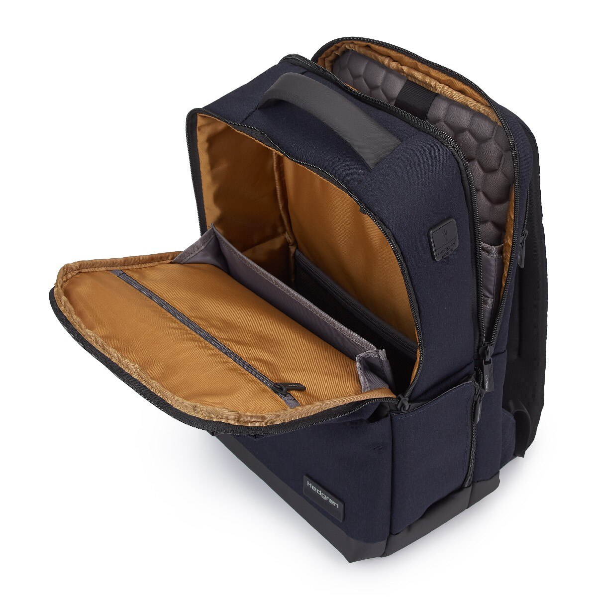 Mochila de Homem 14,1'' DRIVE Hedgren com tecnologia RFID em azul Azul-9