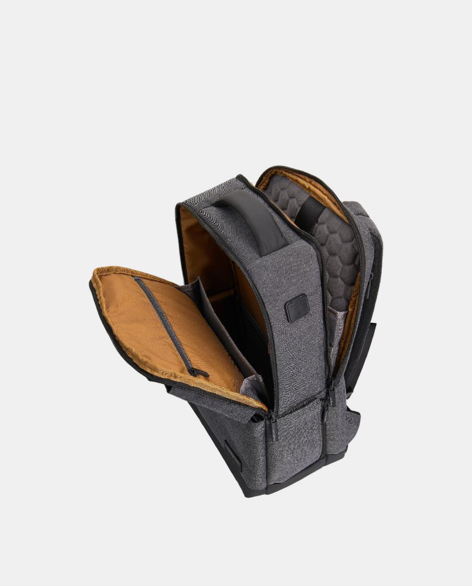 Mochila 2 Compartimentos em Azul Elegante 14,1" RFID HEDGREN Drive HNXT04 Cinzento-6