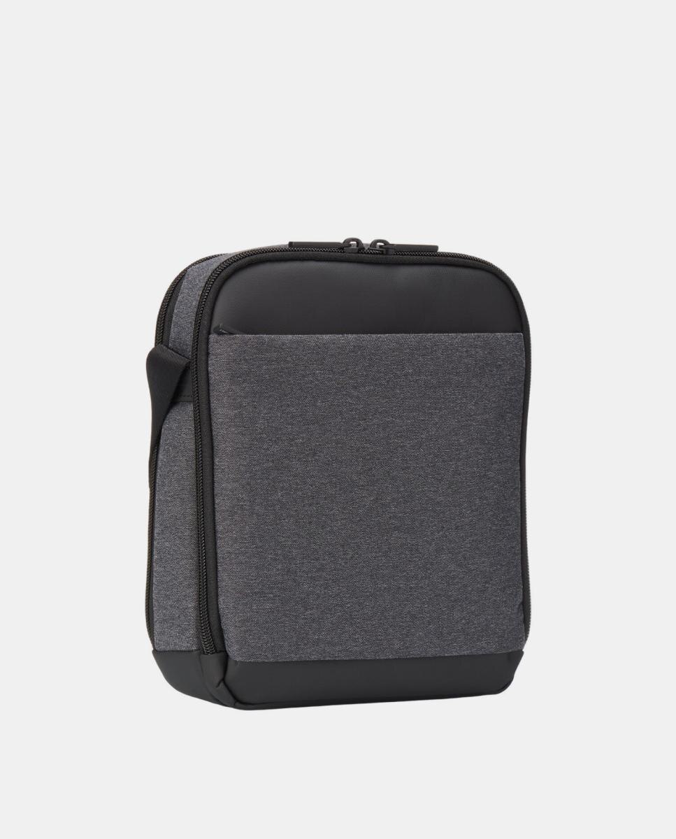 Bolsa de Cruzar Vertical em Preto 7" RFID HEDGREN App HNXT02 Cinzento-2