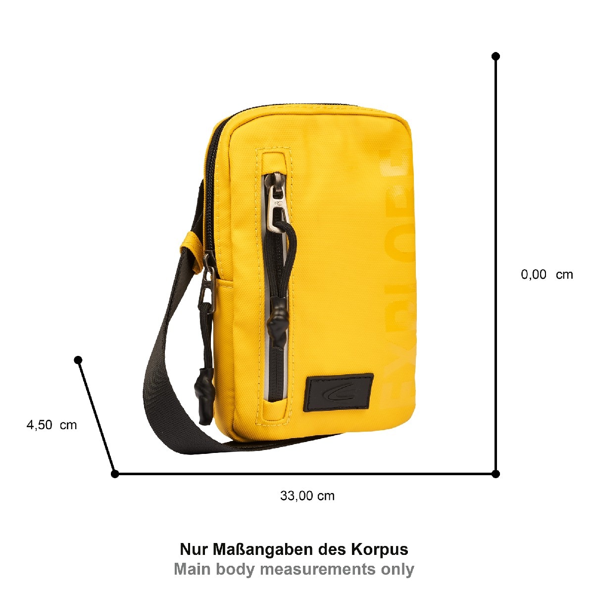 Bolsa Telemóvel para Tiracolo ou Pescoço - Amarelo Amarelo-5