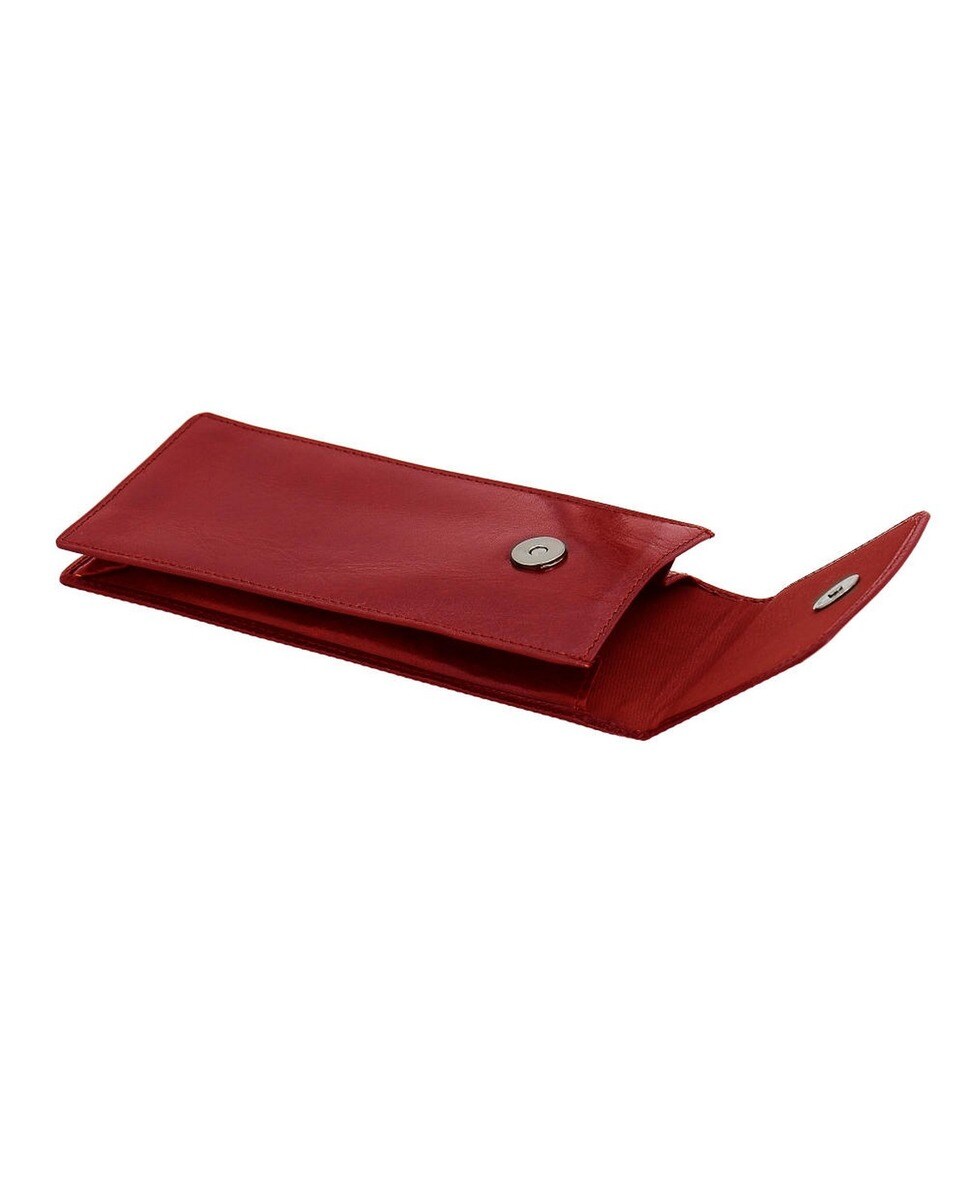 Porta-Canetas em Pele TAGUS B120274 em Vermelho 3