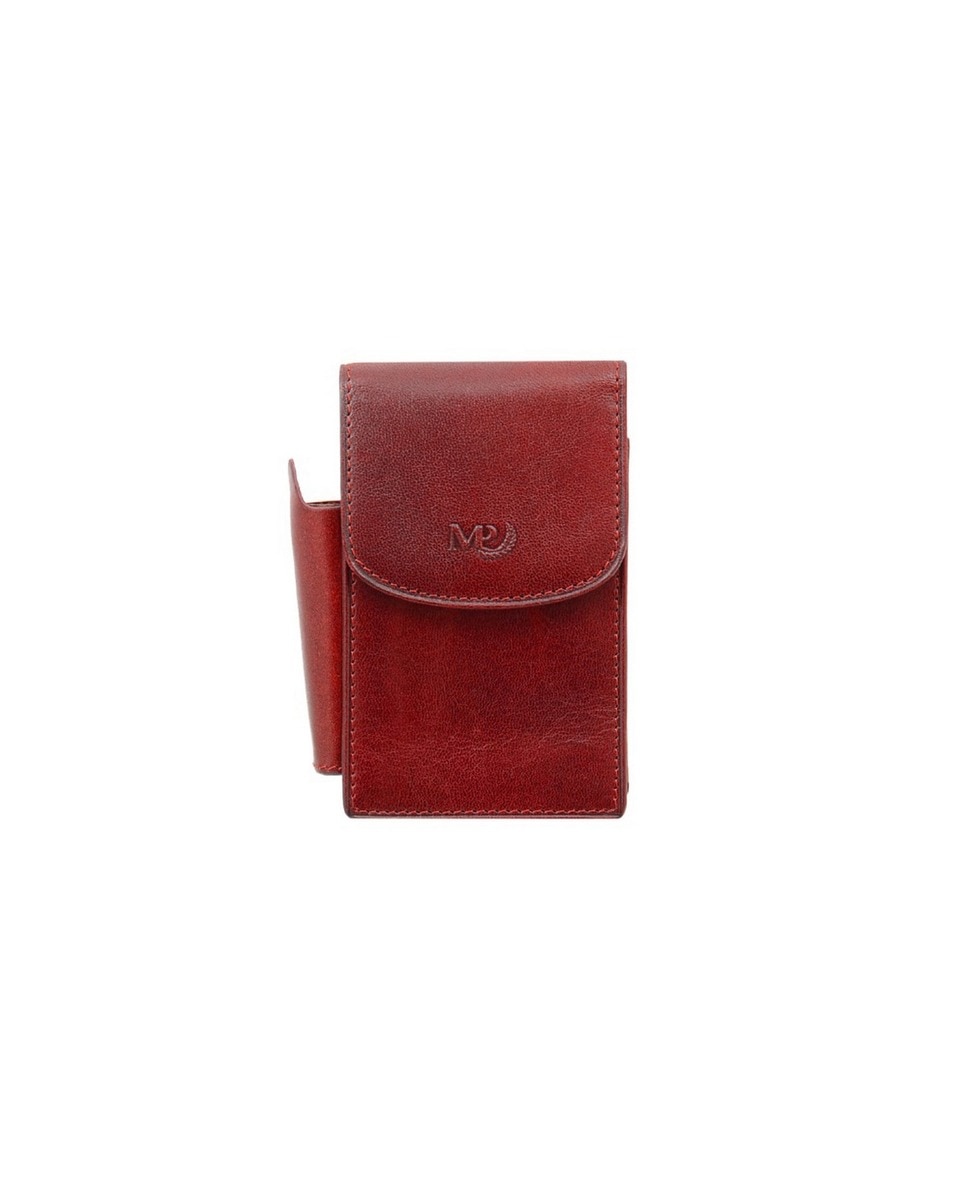 Cigarreira em Pele TAGUS B120277 em Vermelho 1