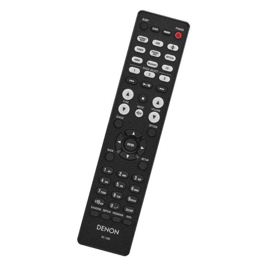 Mini Sistema Denon CD, DAB, FM E Streaming RCD-N12 DAB - Preto Preto-3