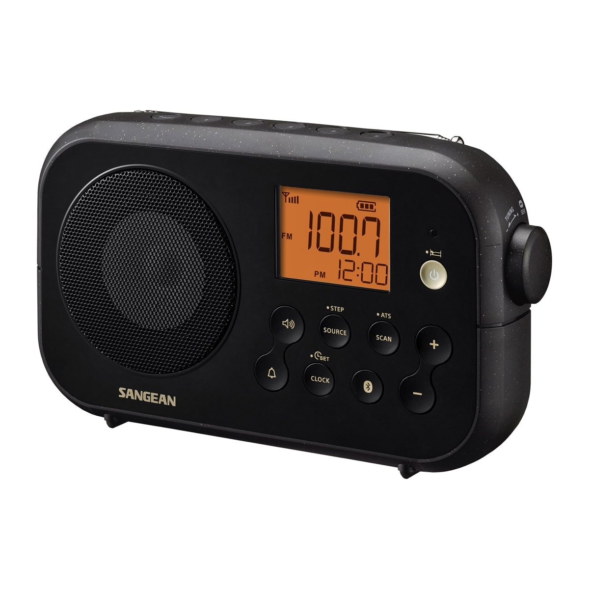 Imagem 0 de Rádio Digital Portátil Sangean PR-D12 AM, FM, Bluetooth - Preto