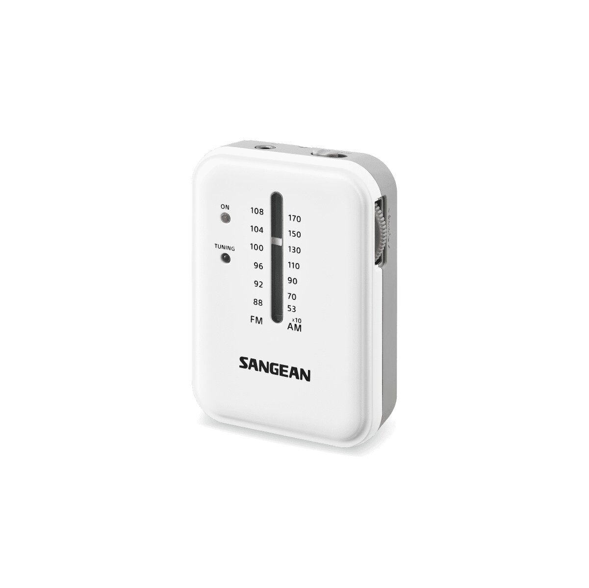 Rádio de Bolso Sangean SR-32 AM / FM com Auriculares - Branco e Cinza Branco / Cinzento-2