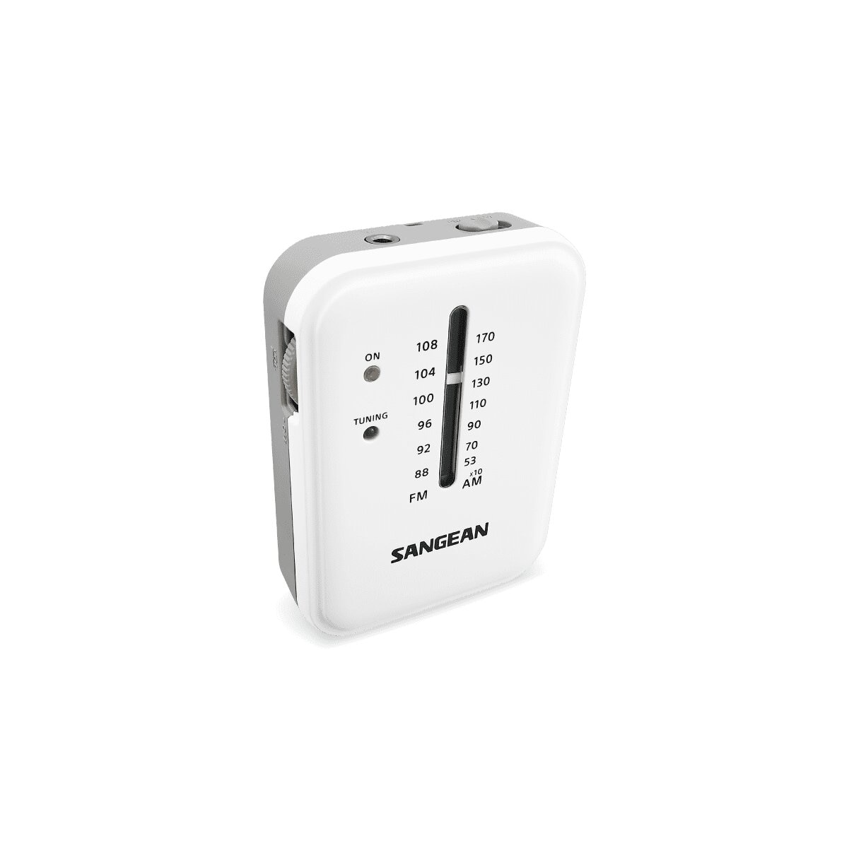 Rádio de Bolso Sangean SR-32 AM / FM com Auriculares - Branco e Cinza Branco / Cinzento-3