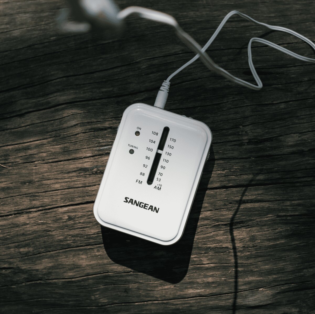 Rádio de Bolso Sangean SR-32 AM / FM com Auriculares - Branco e Cinza Branco / Cinzento-7