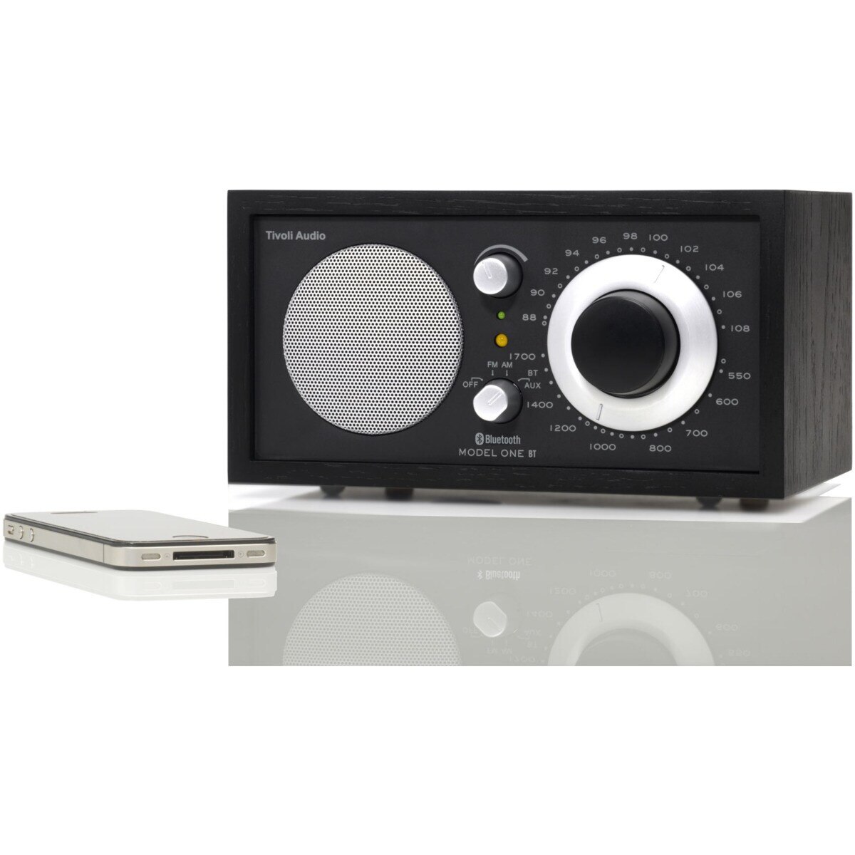Rádio de Mesa AM/FM Tivoli M1BTBBS - Bluetooth Preto-2