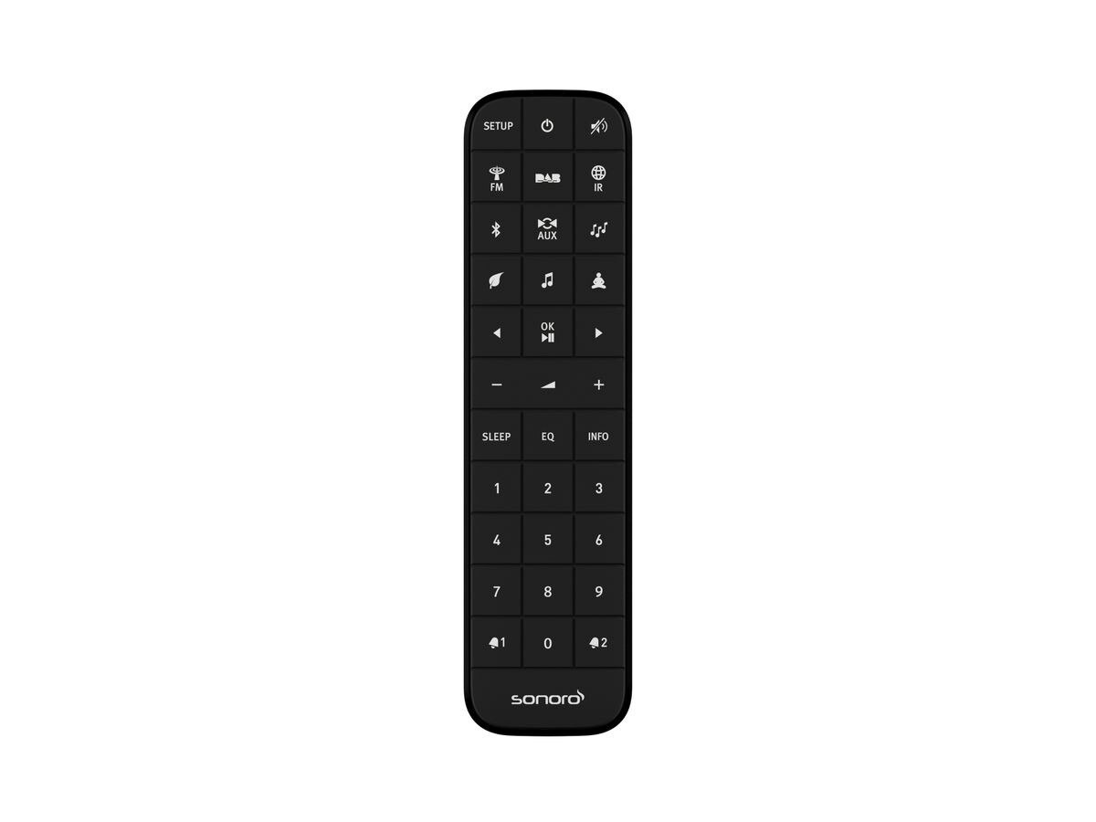 Rádio Wifi Sonoro Relax SO-8110-100-BL - Preto e Silver Silver / Preto-3