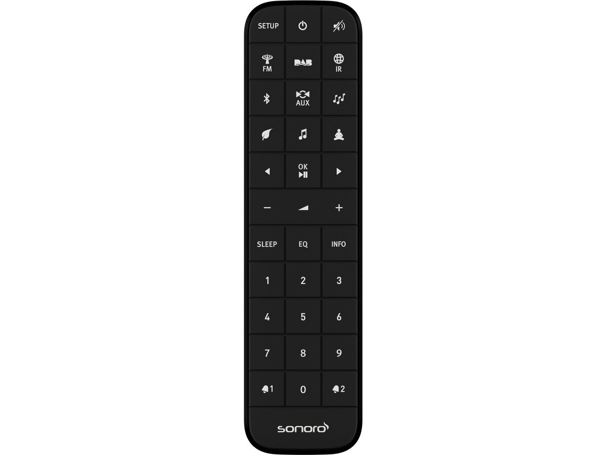 Rádio Wifi Sonoro Relax SO-8110-100-WH - Branco e Silver Silver / Branco-5