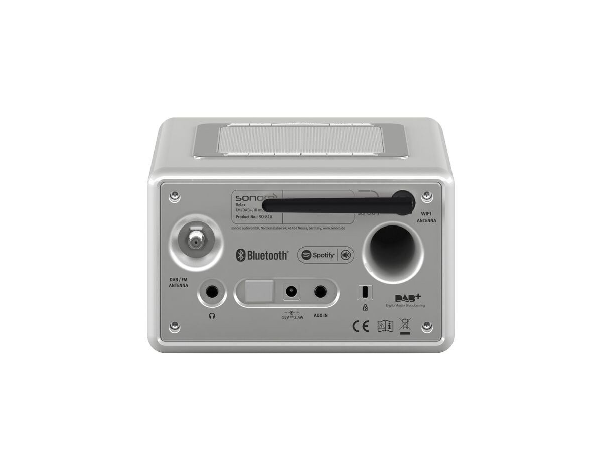 Rádio Wifi Sonoro Relax SO-8110-100-SI - Silver Silver-2