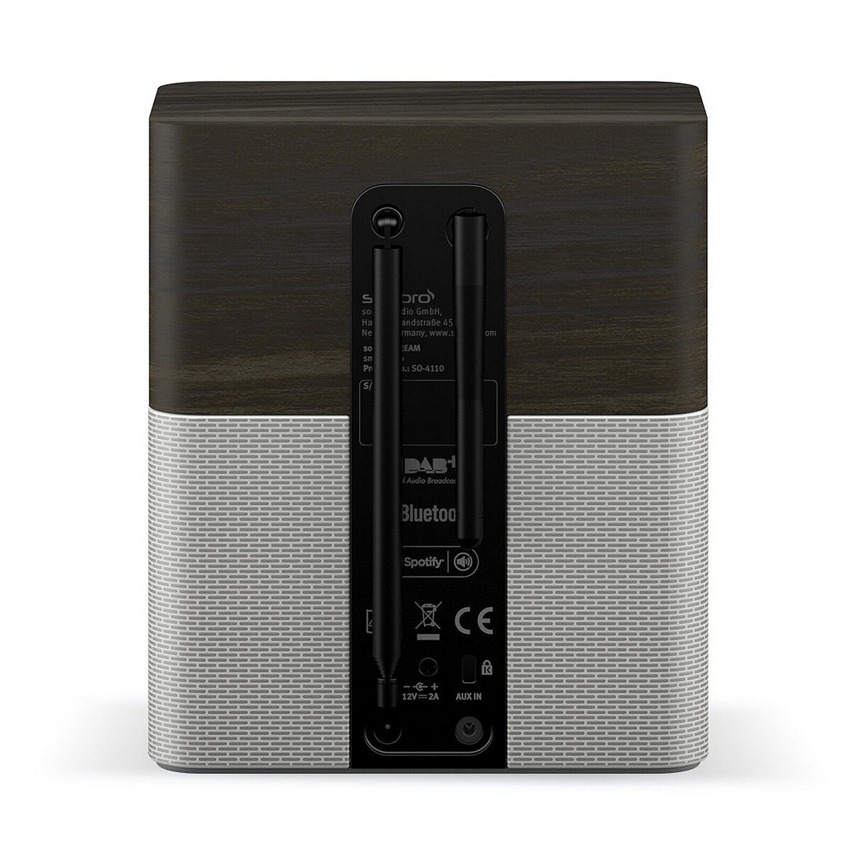Rádio Sonoro Stream WiFi - Carvalho e Prata Carvalho / Prata-4