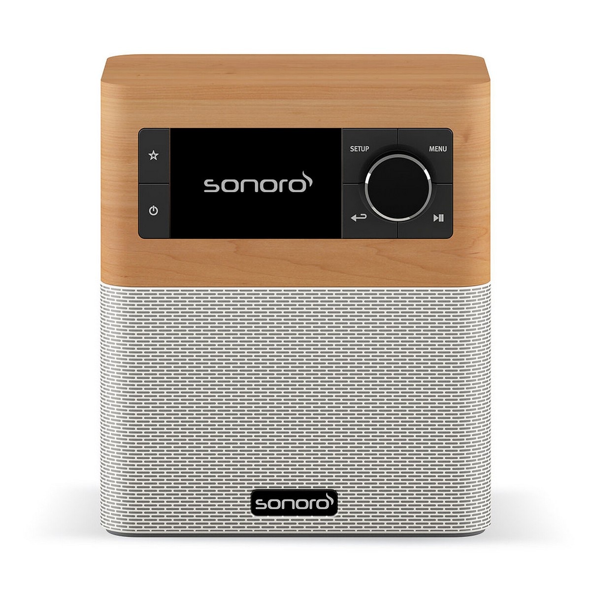 Rádio Sonoro Stream WiFi - Arce e Branco Ácer-1