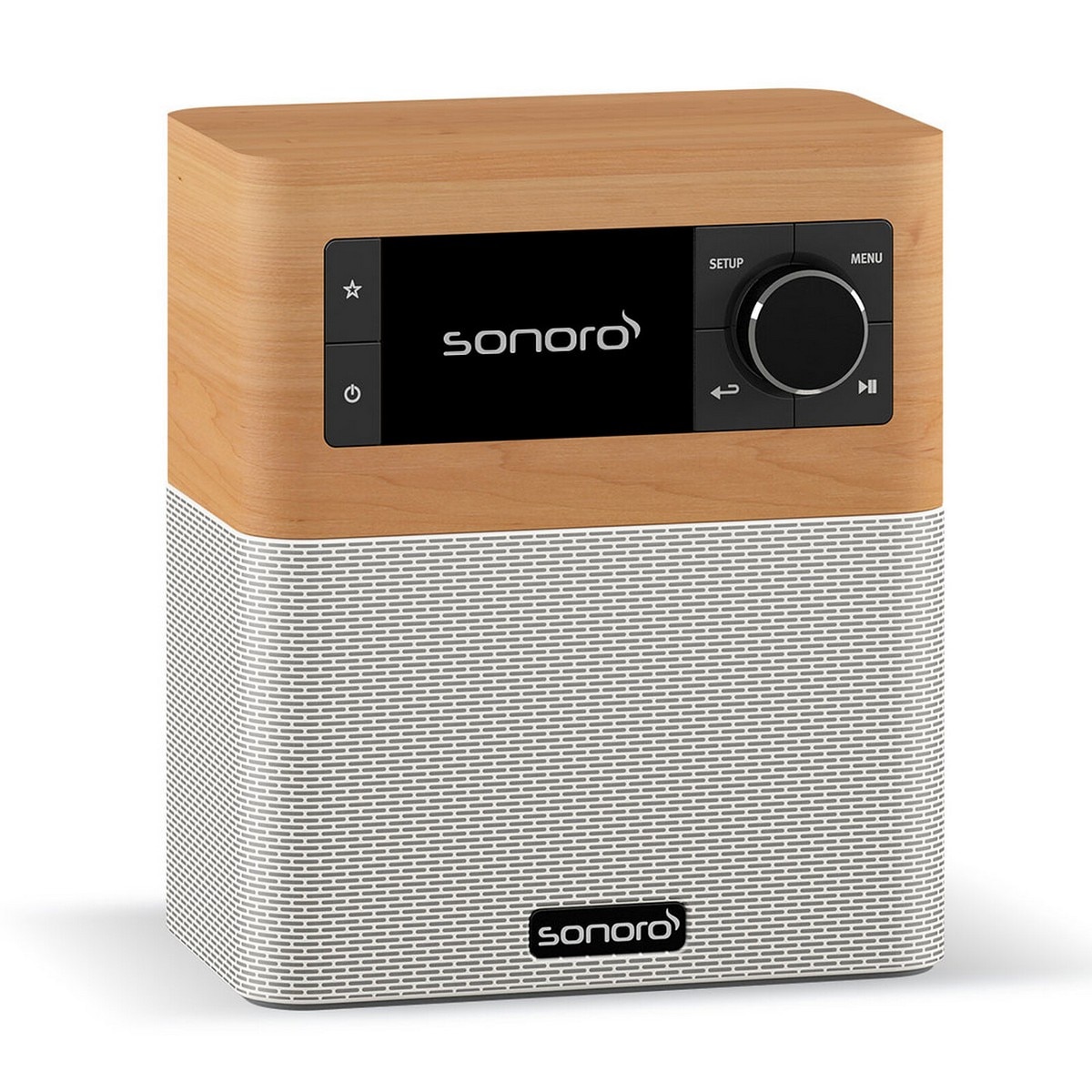 Rádio Sonoro Stream WiFi - Arce e Branco Ácer-2
