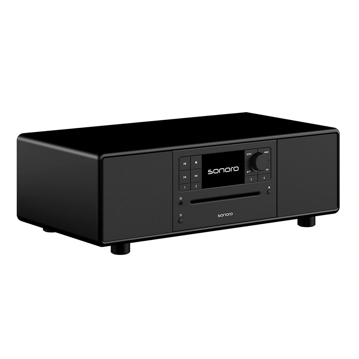 Rádio Sonoro Prestige SO-3310-200-BB - Preto Mate Preto mate-2