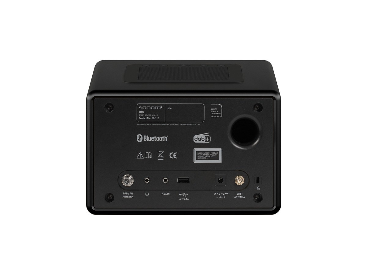 Rádio Sonoro Elite SO-9110-200-BB - Preto Mate Preto mate-2