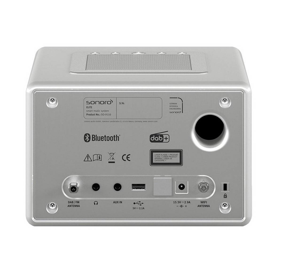 Rádio Sonoro Elite SO-9110-200-SI - Prata Prata-4