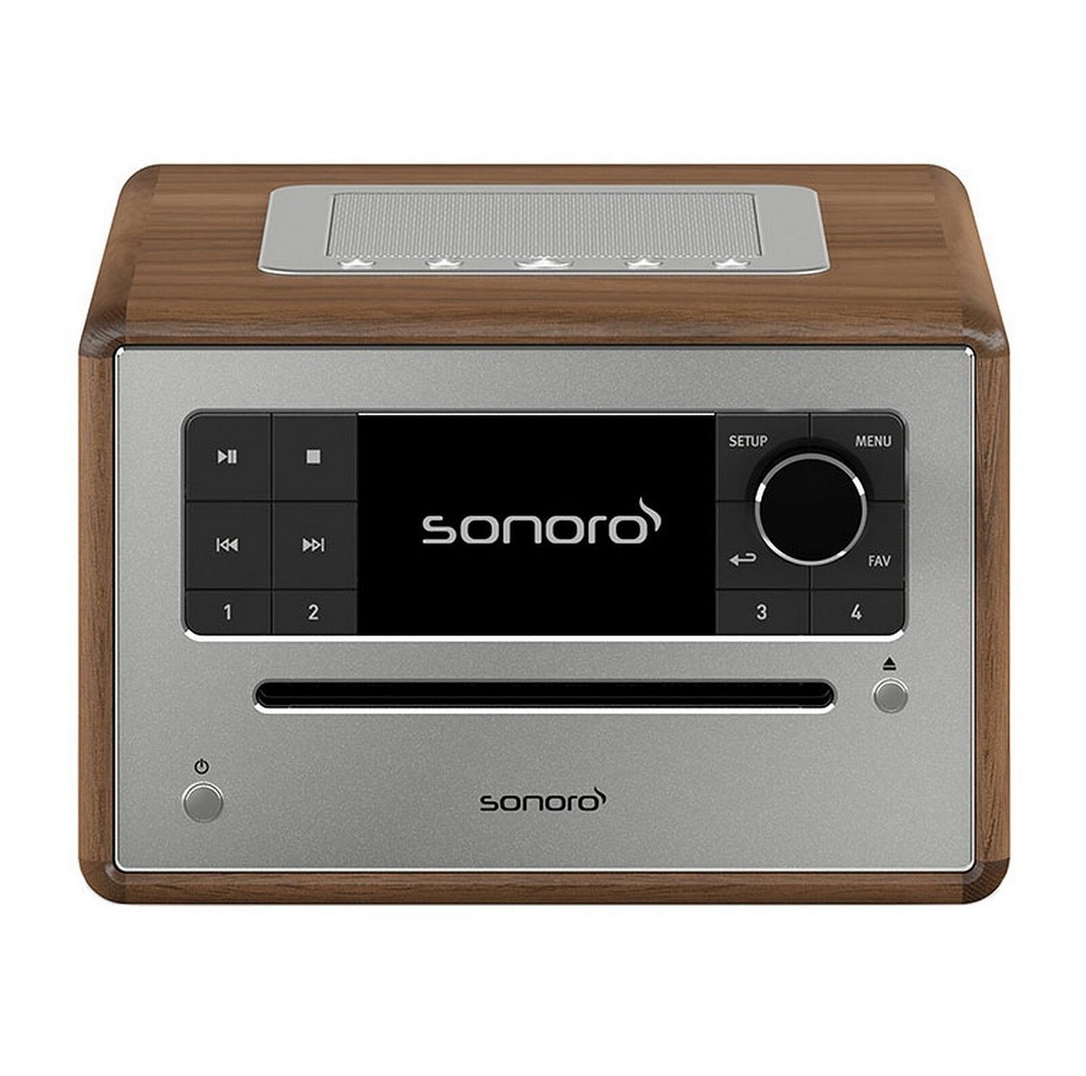 Imagem 0 de Rádio Sonoro Elite SO-9110-200-WA - Nogueira e Prata