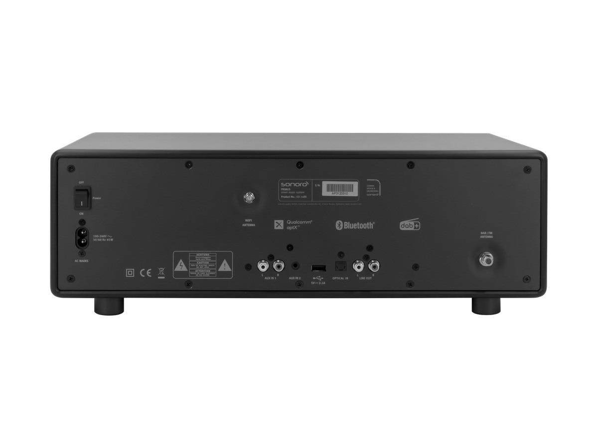 Rádio Sonoro Primus SO-3410-100-MBB - Preto Mate Preto mate-2