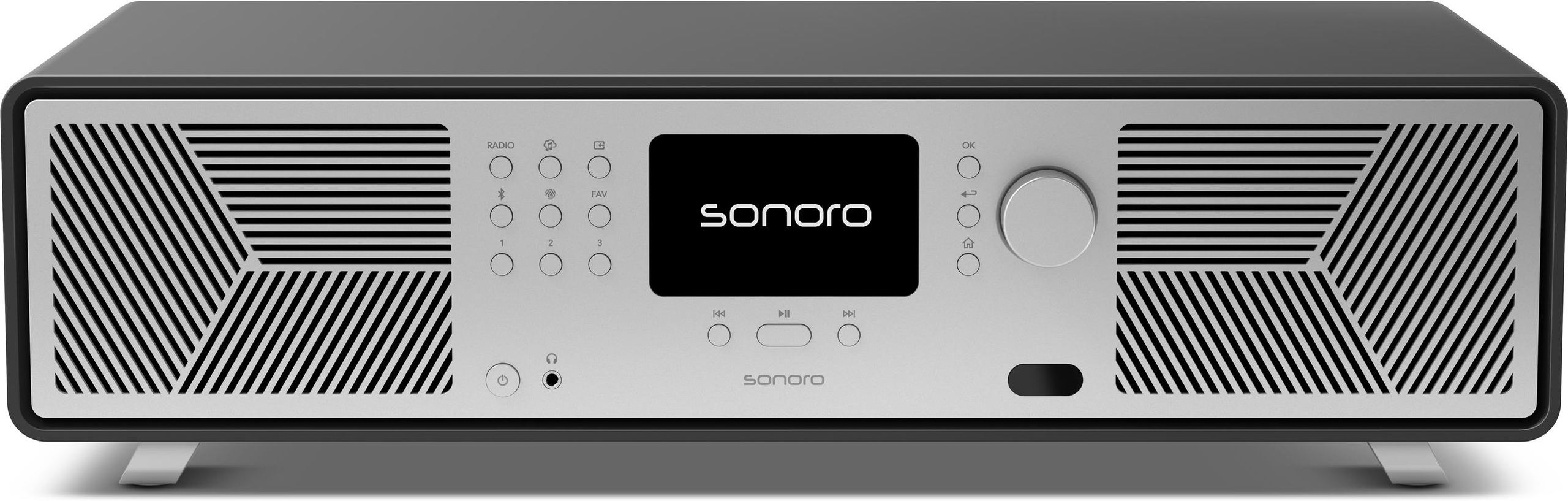 Imagem 0 de Rádio Hi-fi Sonoro Avaton SO-3500-100-MGS - Grafite Mate e Prata