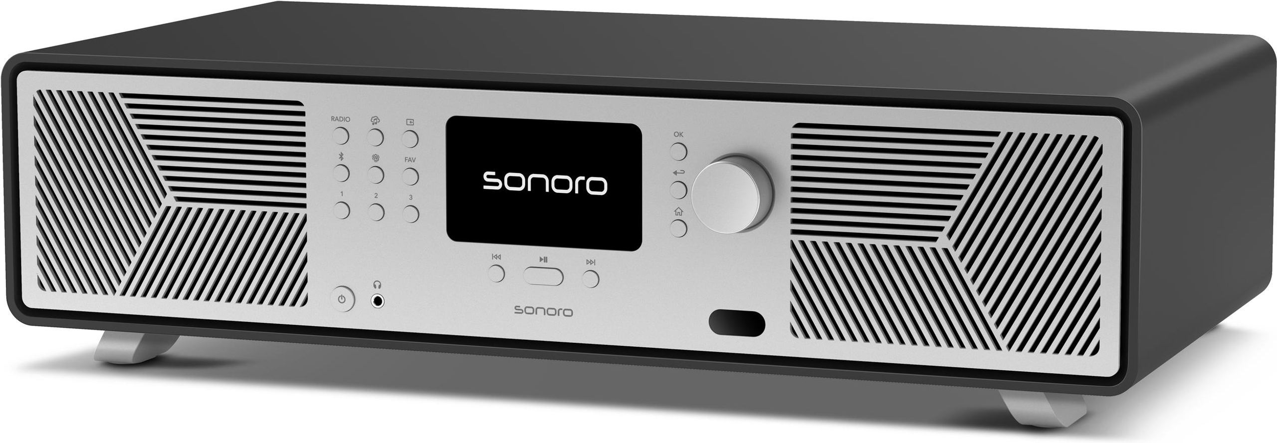 Rádio Hi-fi Sonoro Avaton SO-3500-100-MGS - Grafite Mate e Prata Grafite Mate-3