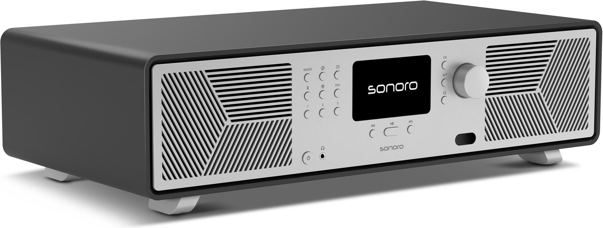 Rádio Hi-fi Sonoro Avaton SO-3500-100-MGS - Grafite Mate e Prata Grafite Mate-4