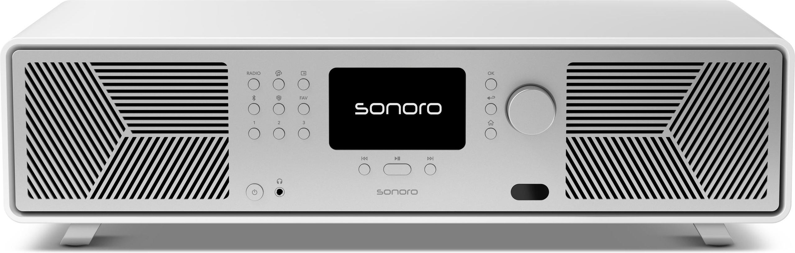 Imagem 0 de Rádio Hi-fi Sonoro Avaton SO-3500-100-MWS - Branco Mate e Prata