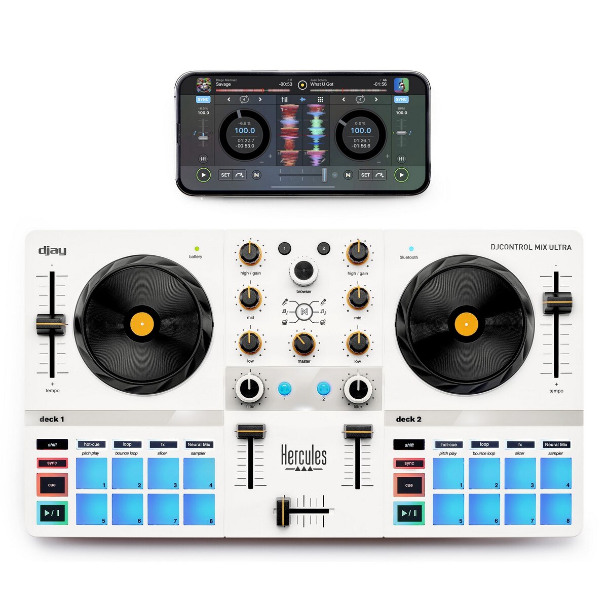 Imagem 0 de DJ Control Hercules Mix Ultra