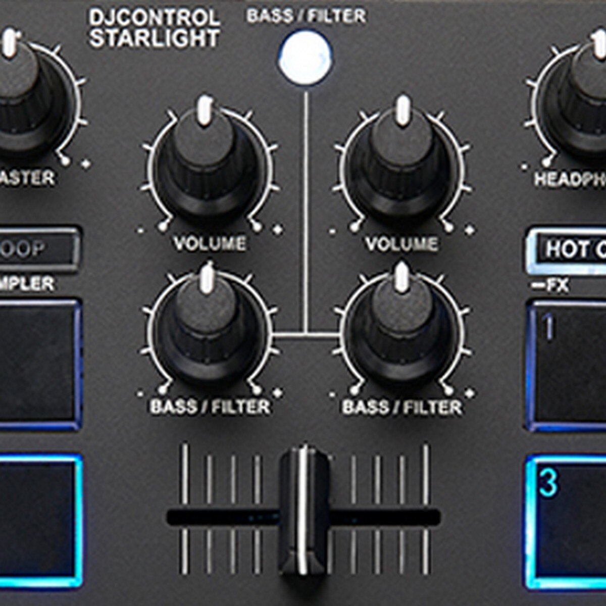 DJ Control Hercules Starlight Preto-3
