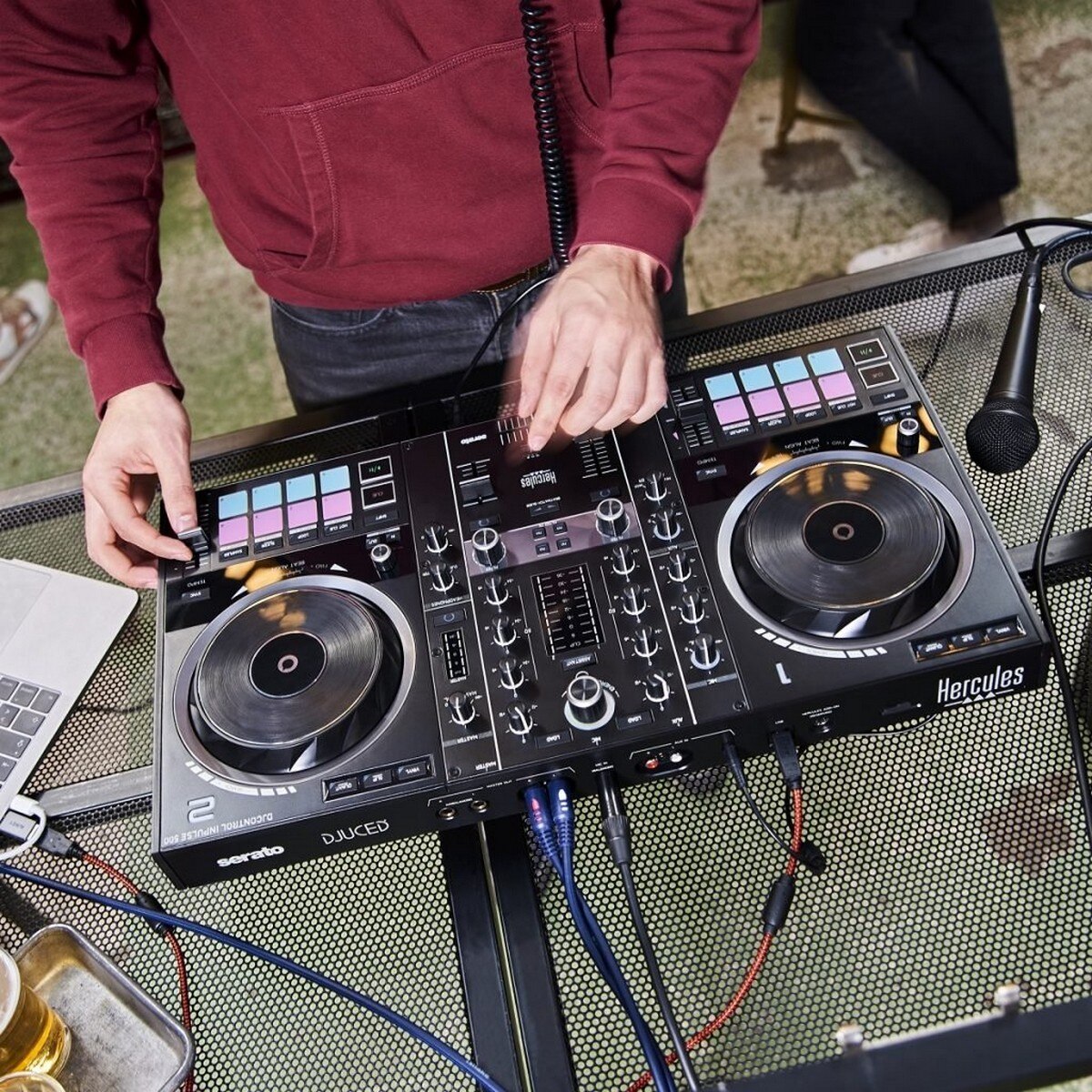 DJ Control Hercules Inpulse 500 Preto-4