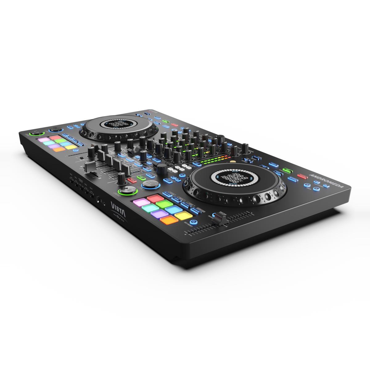 Controlador DJ Vieta Pro Andromeda 4 Canais - Preto Preto-3